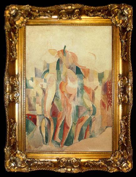 framed  Delaunay, Robert The three Graces, ta009-2